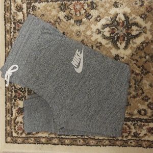 Nike Grey Cropped Sweats